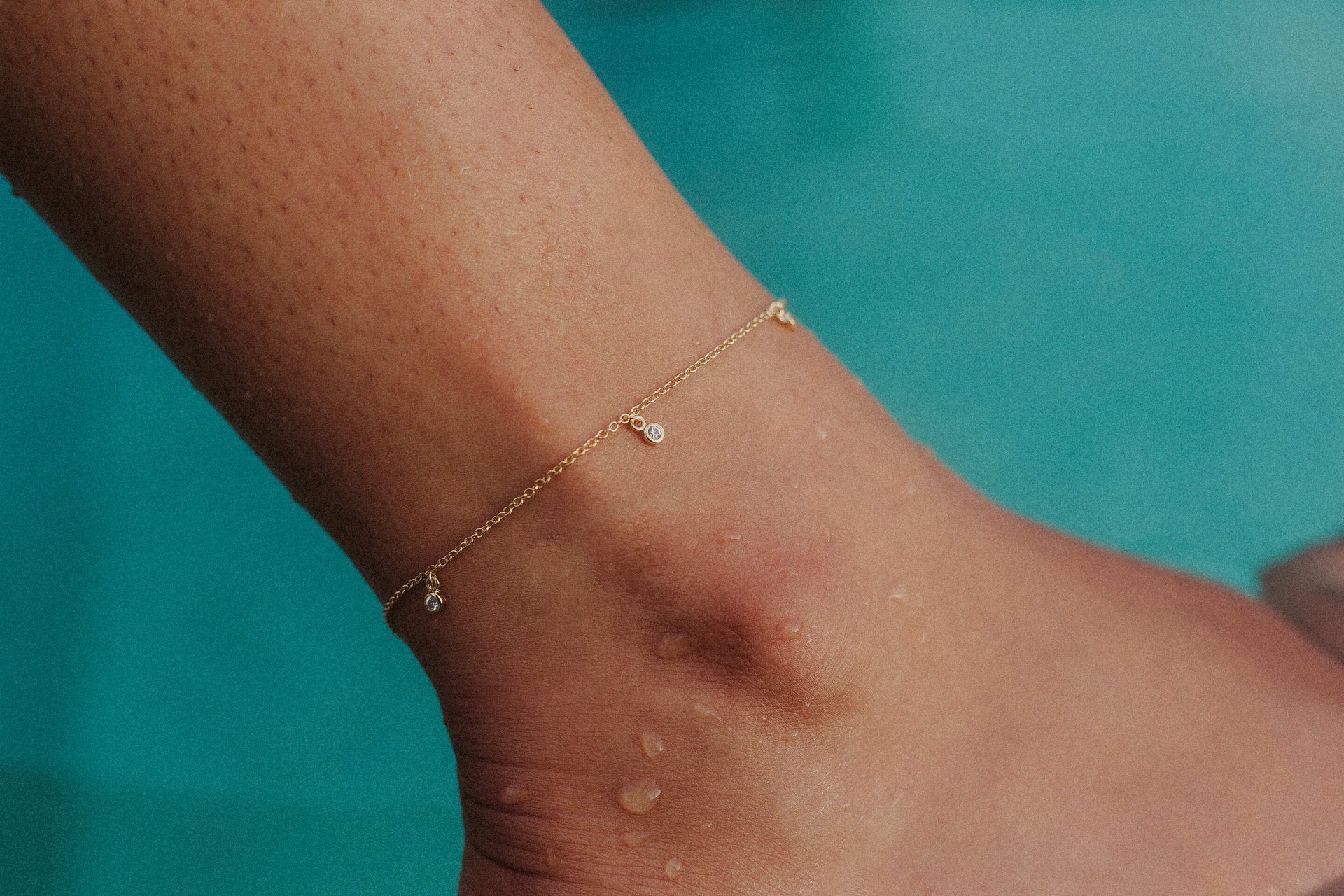 DAHLIA ANKLE CHAIN